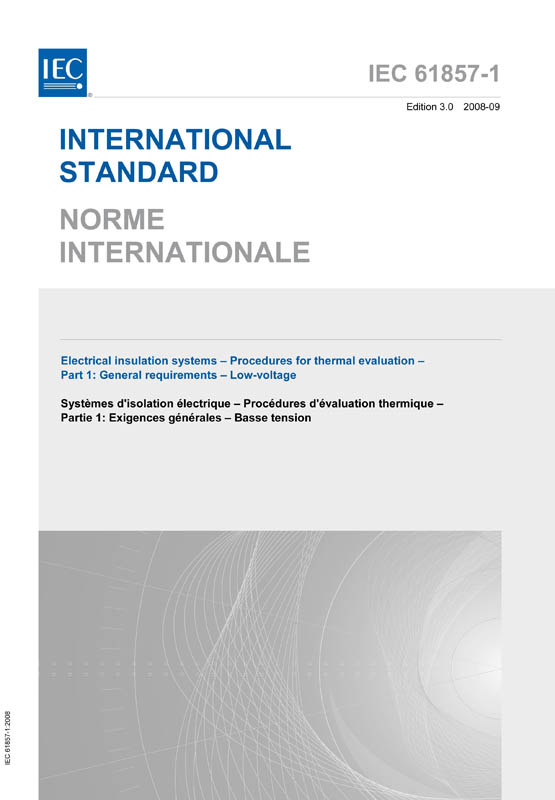 Cover IEC 61857-1:2008